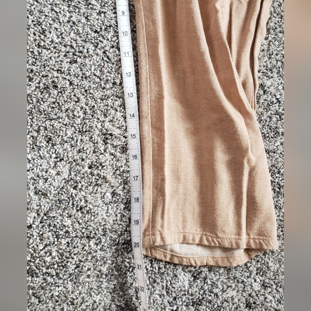 AMAE| High Waist Cigarette Casual Cropped Pants - Picture 4 of 5